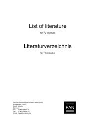 List of literature Literaturverzeichnis - Invive