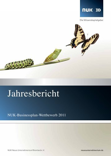 Jahresbericht 2011 - NUK Neues Unternehmertum Rheinland