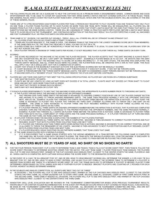 301 dart sale rules