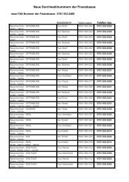 Die Finanzkasse des Finanzamts wurde vom Standort Achern