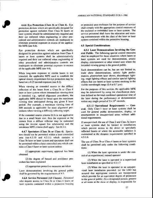 for the sqfe use of lqsers - LIGO