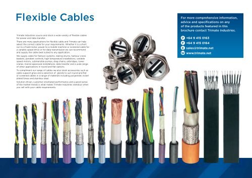 Flexible Cables - Trimate Industries