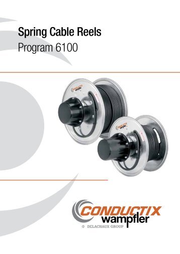 .com Spring Cable Reels Program 6100 - Conductix-Wampfler