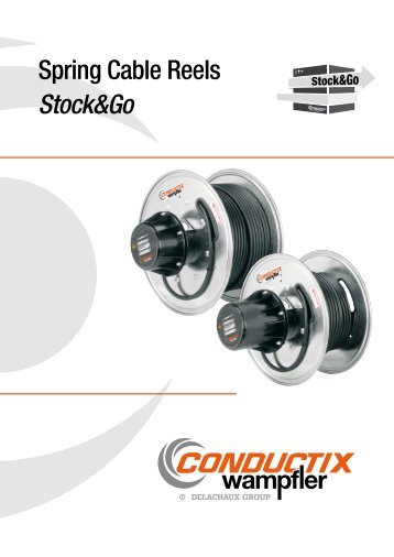 Spring Cable Reels Stock&Go - Conductix-Wampfler