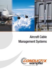 Aircraft Cable Management Systems - Conductix