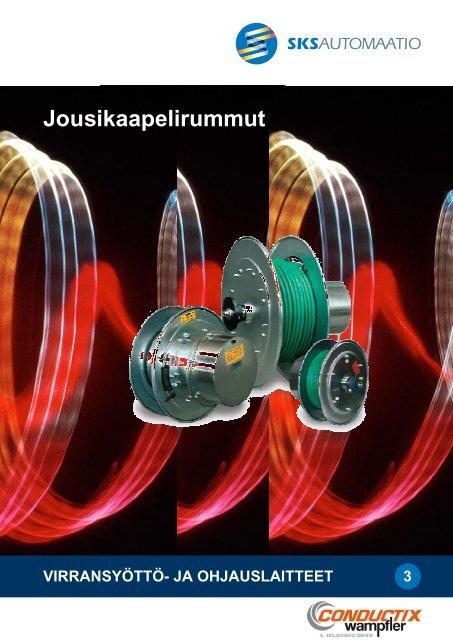 Jousikaapelirummut Conductix Wampfler Delachaux Sks