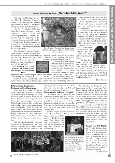 Ausgabe November-Dezember 2006 (0 bytes) - Attnang-Puchheim