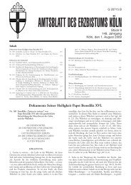 Amtsblatt August 2009_Nr. 160-176_S. 145-192  - Erzbistum Köln