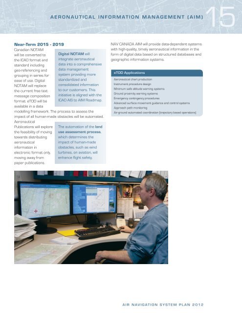 The Air Navigation System Plan - Nav Canada