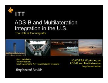 ADS-B and Multilateration Integration in the U.S. - ICAO