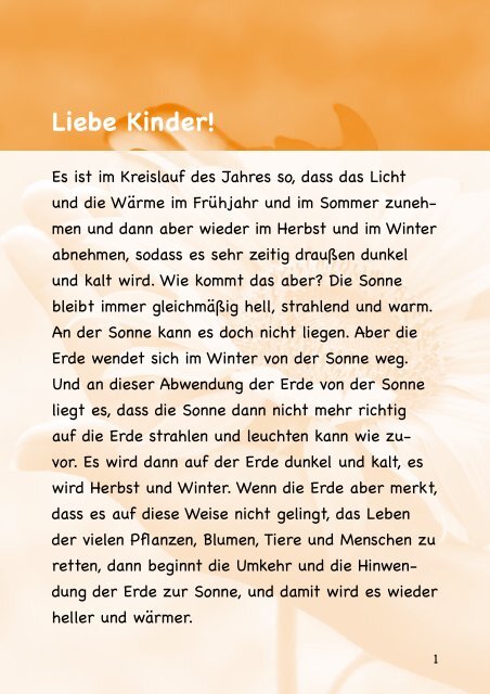 "Wie die Blumen dem Licht zugewandt" - Der ... - Erzbistum Köln