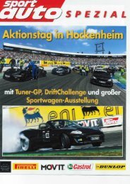sport auto spezial - Aktionstag in Hockenheim