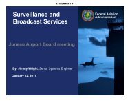Surveillance and Broadcast Services - Juneau