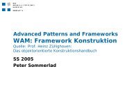 Advanced Patterns and Frameworks