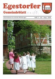 Egestorfer Gemeindeblatt