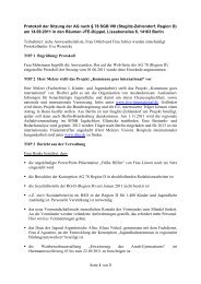 Protokoll der Sitzung der AG nach § 78 SGB VIII (Steglitz-Zehlendorf ...