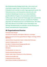 58 Organisationen/Vereine - Palästinakomitee Stuttgart