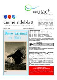 Mitteilungsblatt2012-9.pdf - der Gemeinde Wutach