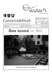 Mitteilungsblatt2011-12.pdf - der Gemeinde Wutach