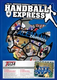handball express - TSV Alemannia Zähringen