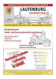 Kirchenkonzert Stadt- und Feuerwehrmusik Laufenburg