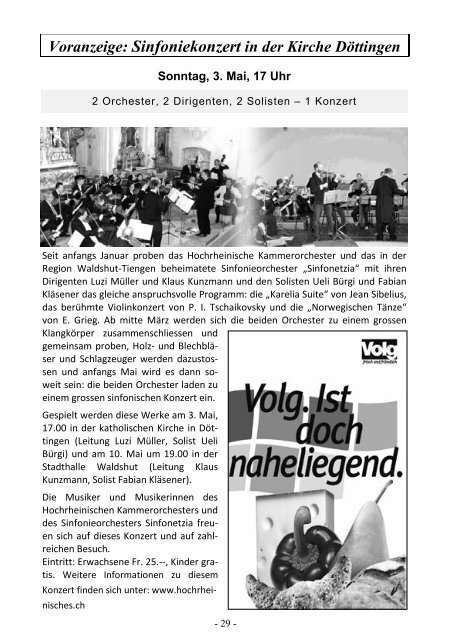 Mitteilungsblatt - Gemeinde Döttingen