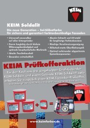 KEIM Prüfkofferaktion - volz farben