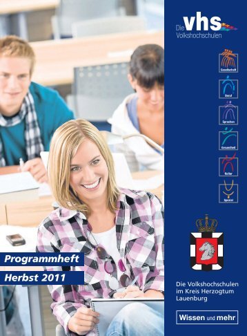 Programmheft Herbst 2011 Wissen - VHS Dassendorf