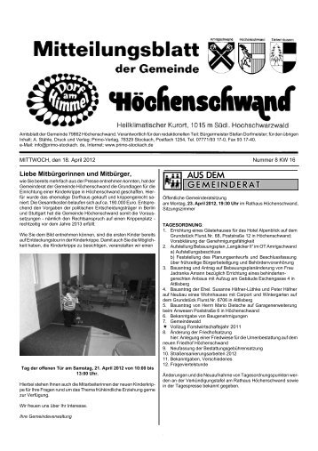 Nummer 08 - Höchenschwand