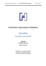 Schulfibel als PDF - Hochrhein-Gymnasiums Waldshut