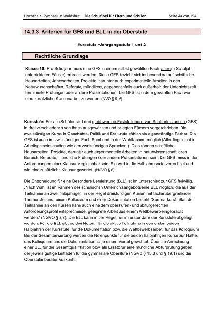 Schulfibel als PDF - Hochrhein-Gymnasiums Waldshut