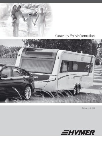 Caravans Preisinformation - HYMER.com