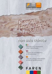 FAREN non solo chimica - Faren Industrie Chimiche spa