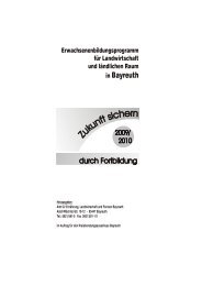 Amt für Ernährung, Landwirtschaft und Forsten Bayreuth ...