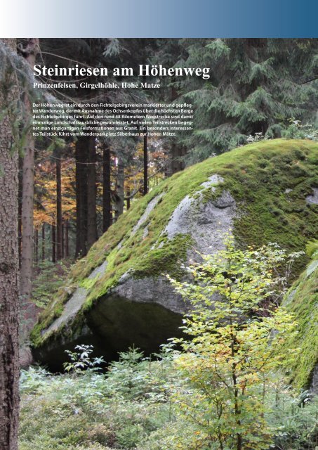 online - Geopark Bayern-Böhmen