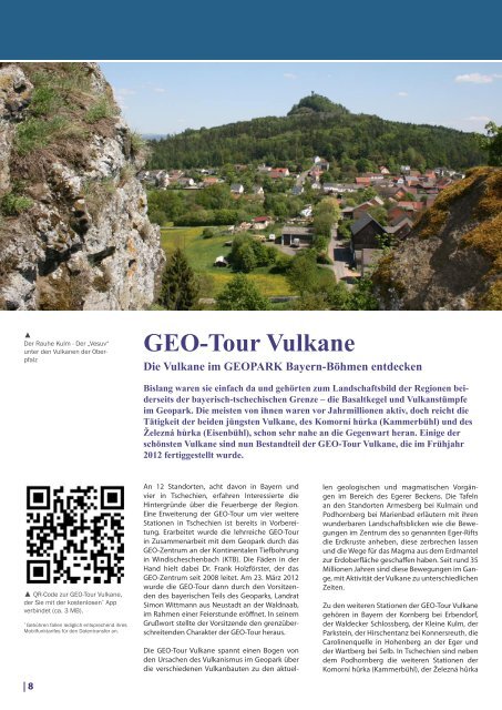 online - Geopark Bayern-Böhmen