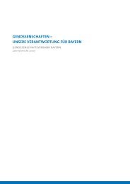 genossenschaften – unsere verantwortung für bayern