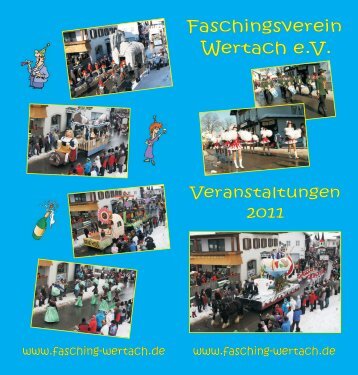 F s hingsverein a c Wer ach e.V t . - Faschingsverein Wertach eV