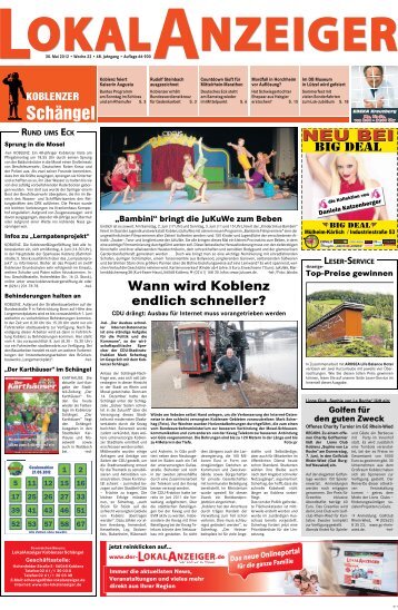 KW 22 | 30.05.2012 - Der Lokalanzeiger