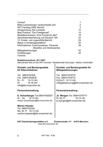 Infoheft 6-2006 - KKT