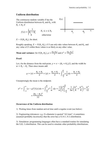 3. Continuous Random Variables