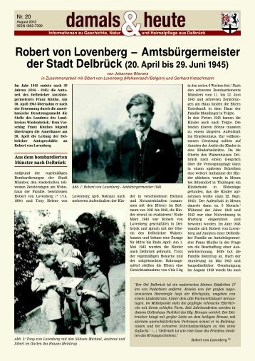 damals und heute - Stadt Delbrück