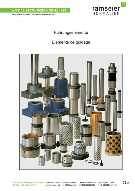 Führungselemente für Stanzwerkzeugbau [PDF 7,91 MB]