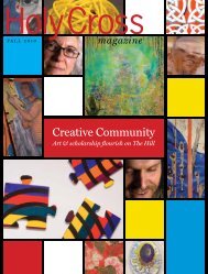 Creative Community - College of the Holy Cross