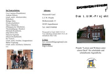 Das L.U.W.-Projekt - Aldenburg-Schule