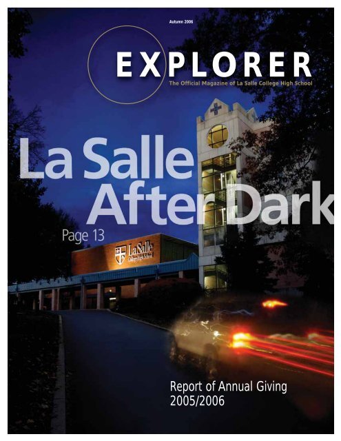 EXPLORER - La Salle College High School