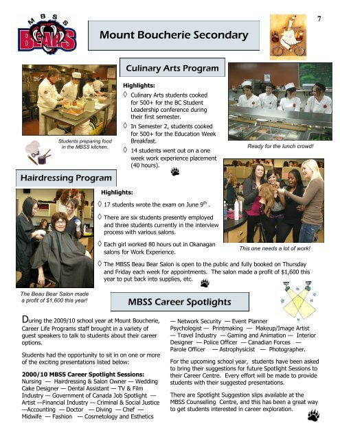 2010 June News.pdf - Central Okanagan School District No. 23