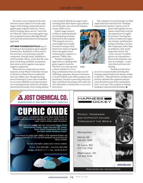 Chemical & Engineering News Digital Edition - Institute of Materia ...