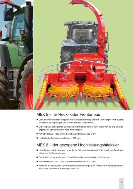 01 MEX 5_6_de.indd - Alois Pöttinger Maschinenfabrik GmbH