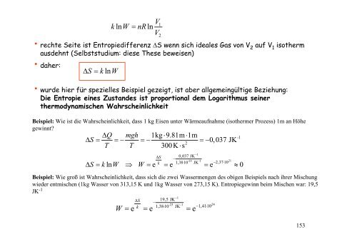 Wärmelehre (Thermodynamik)